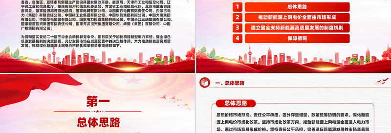 关于深化新能源上网电价市场化改革促进新能源高质量发展的通知PPT课件