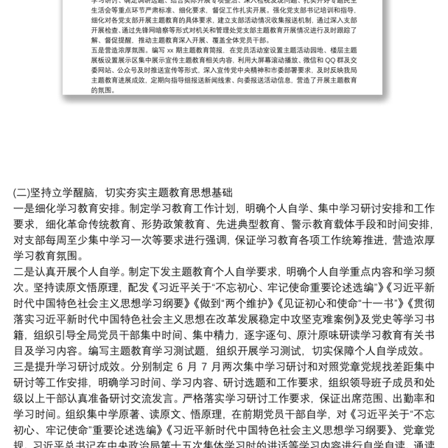 2021主题教育开展情况总结报告范文