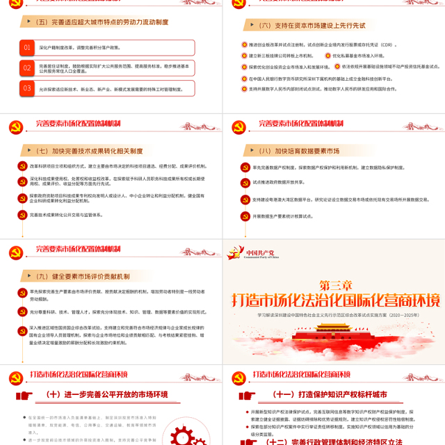 地域党课之深圳建设中国特色社会主义先行示范区综合改革试点实施方案PPT