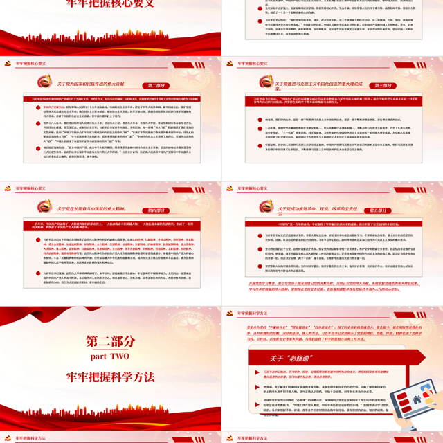 2021把党的历史学习好总结好传承好发扬好PPT学习总书记关于党史的重要论述