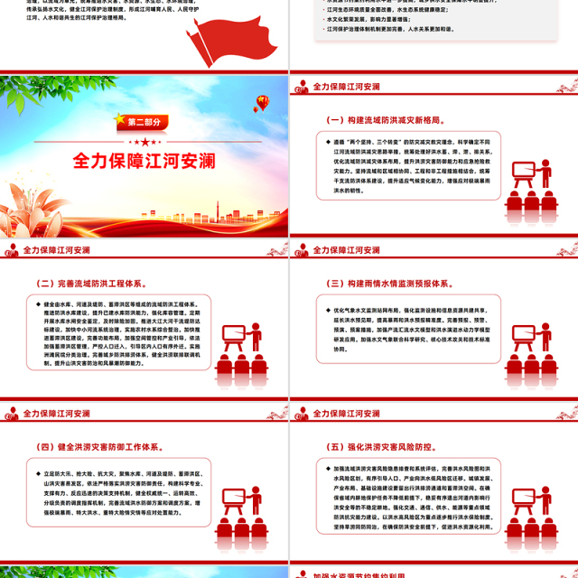 2025关于全面推进江河保护治理的意见PPT课件