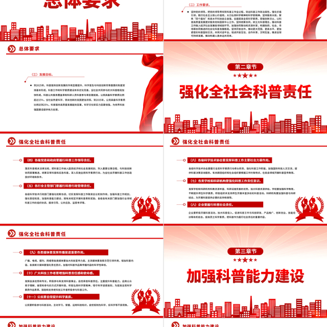 2022《关于新时代进一步加强科学技术普及工作的意见》PPT党员干部学习教育专题党课