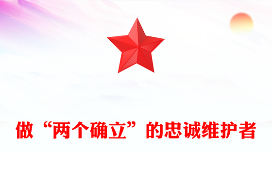 做“两个确立”的忠诚维护者PPT红色精美当好红船卫士守好红色根脉公安机关党课课件(讲稿)