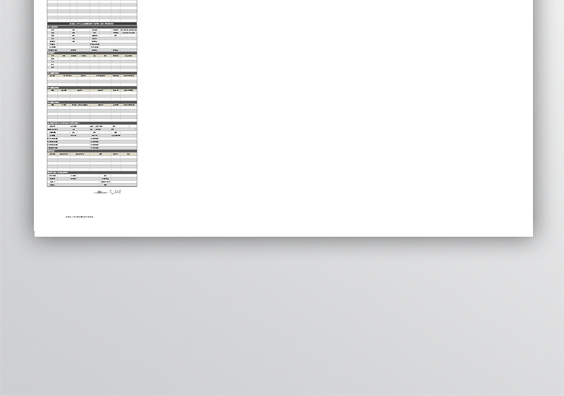 重点人才培养档案简历