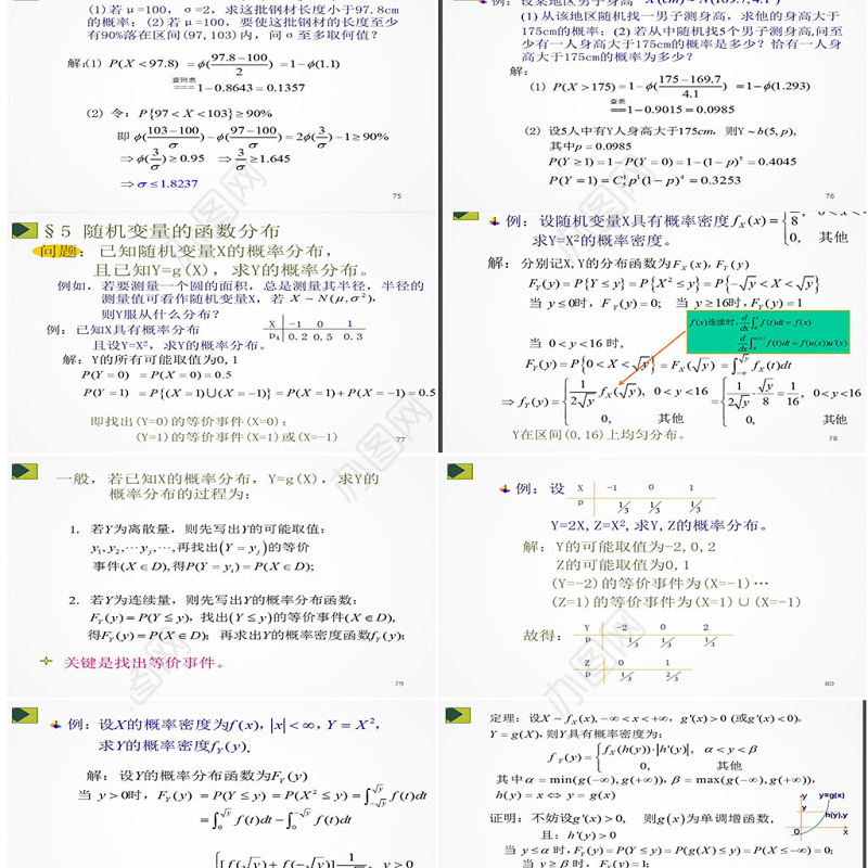 数学课件浙江大学概率论与数理统计课件PPT