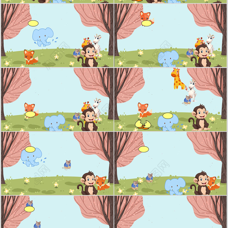 幼儿园中班语言课件PPT：小老鼠显本领PPT