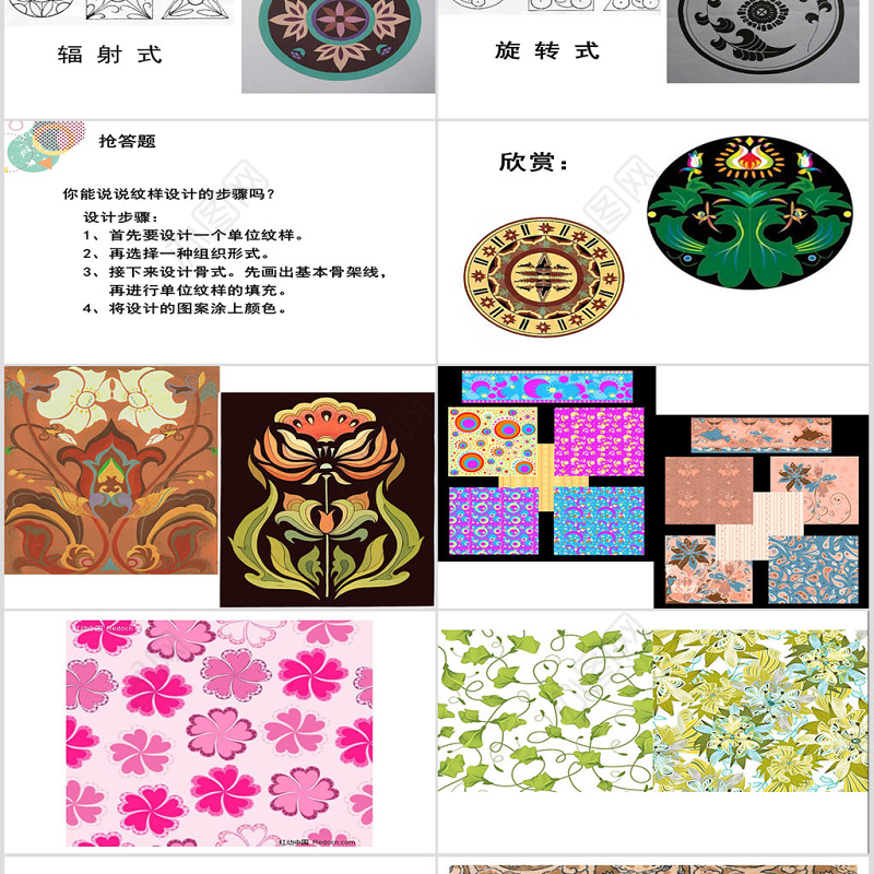 初中美术《生活中的纹样》课件ppt