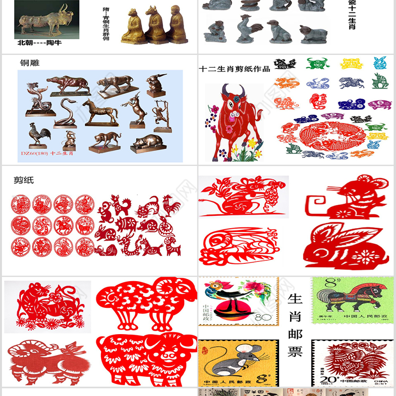 美术课十二生肖课件ppt