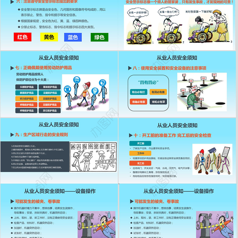 2021安全生产月培训课件PPT模板