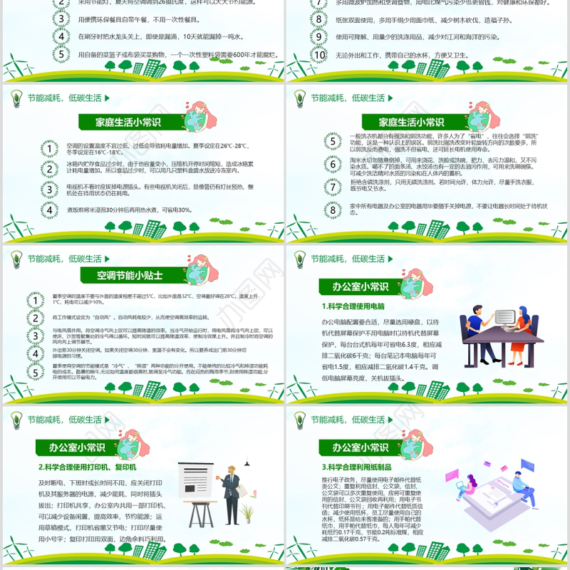2020年全国节能宣传周和全国低碳日宣传PPT