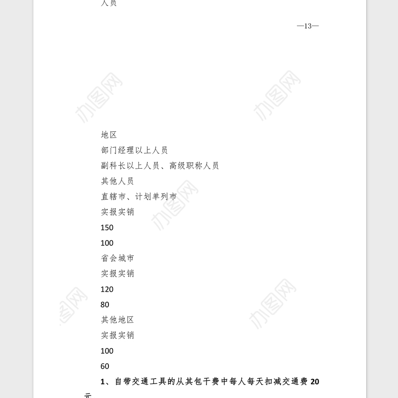 2021年XX公司差旅费报销制度汇编