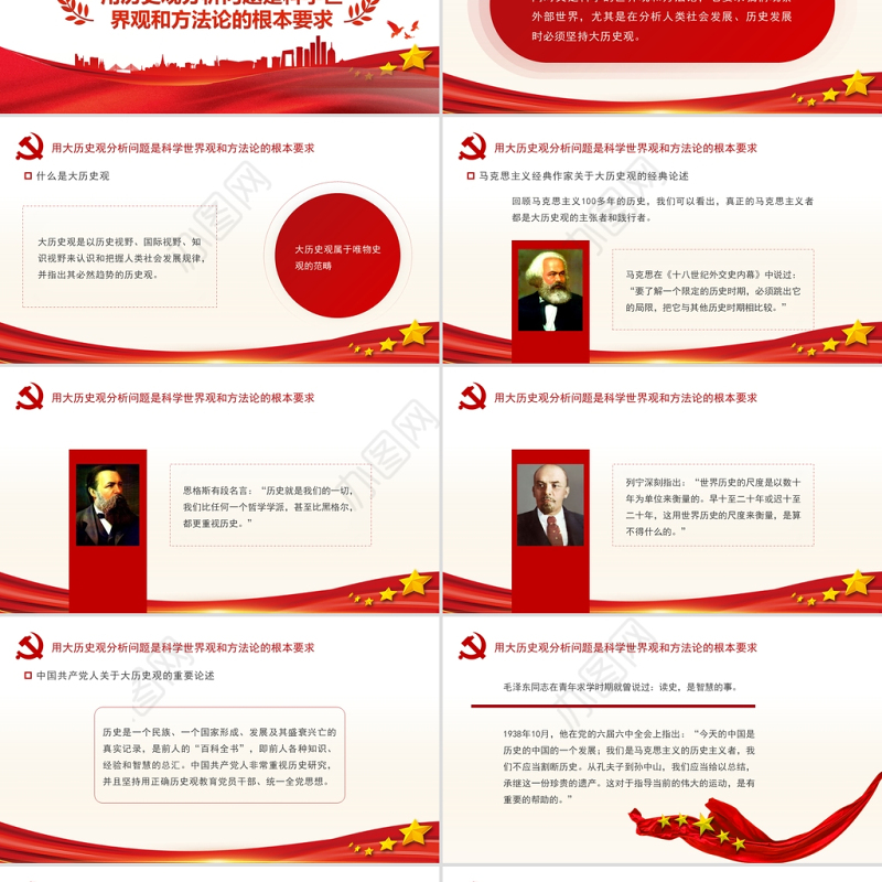 2021中国共产党人的大历史观PPT社会主义是人类社会历史发展的总趋势党课学习材料