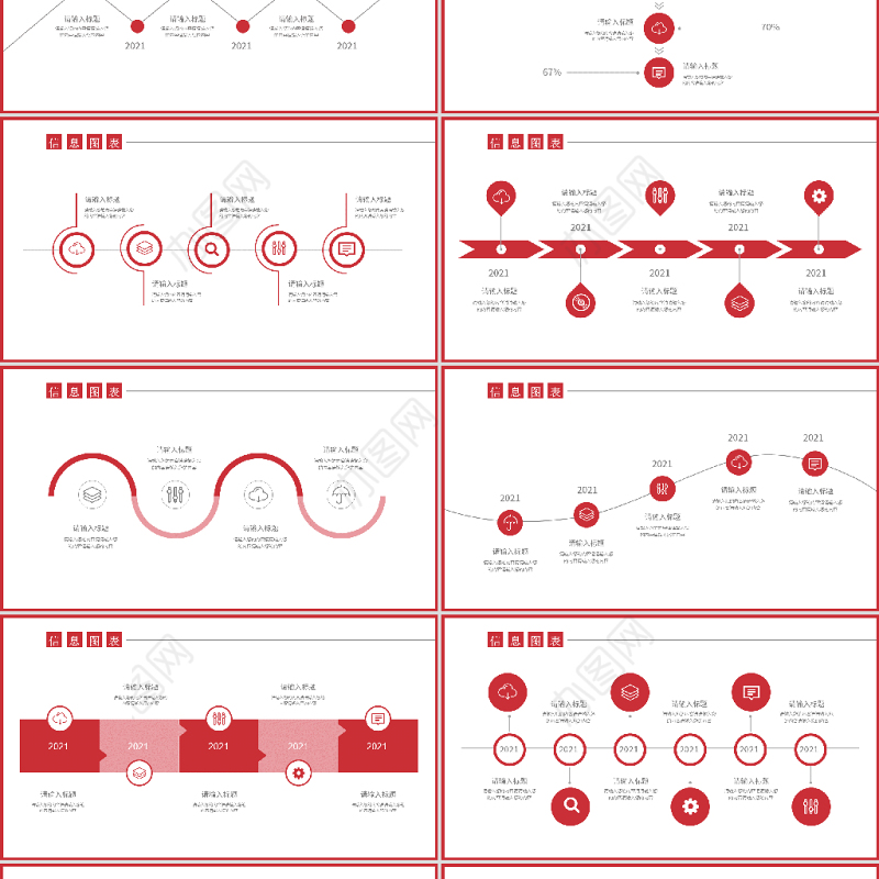 红色发展历程表时间轴图表