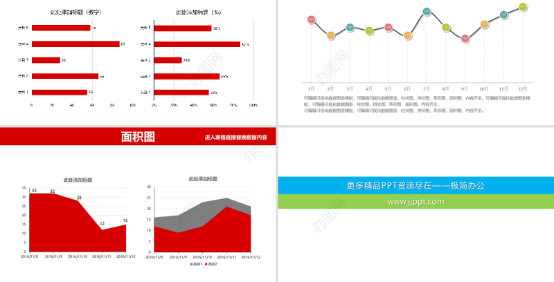 41页可视化可编辑财务分析数据统计销售总结报告图表 (1)