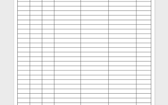 快递寄件清单Excel
