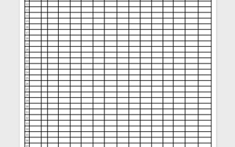 新冠期间医护人员体温测量登记表Excel