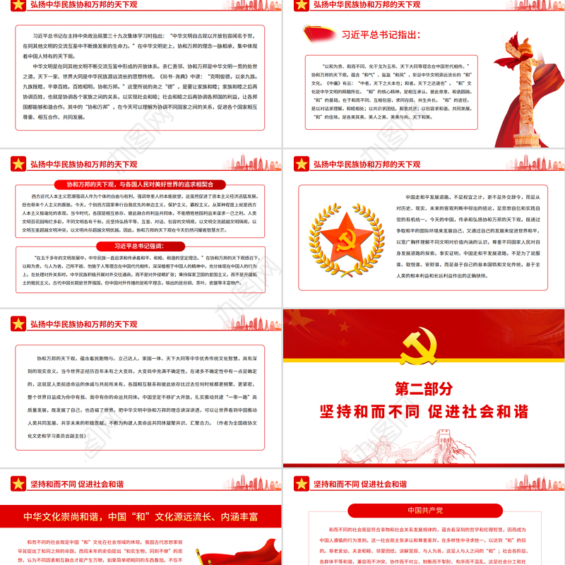 深刻理解和把握中国人的宇宙观、天下观、社会观、道德观PPT党政风党员干部学习教育专题党课