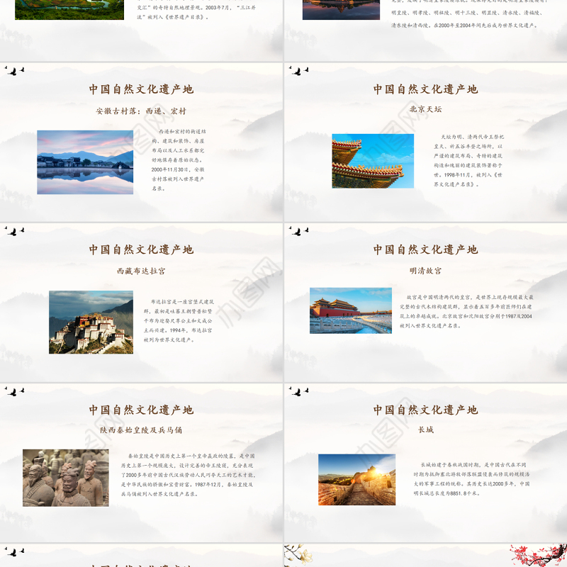 简约大气中国文化遗产日活动介绍PPT课件