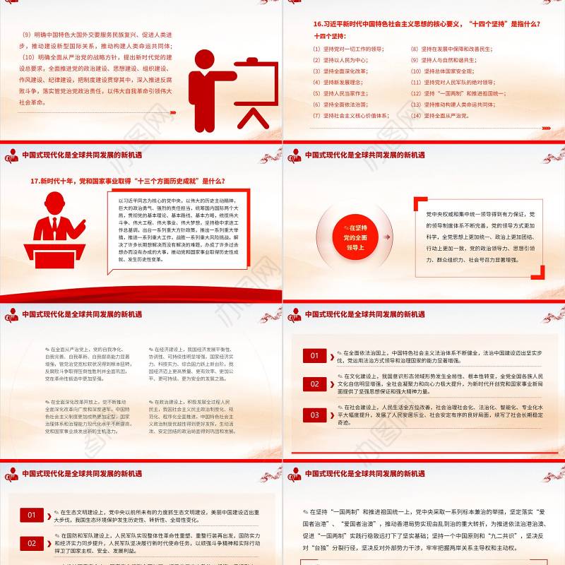 2023年主题教育应知应会知识点汇总PPT简洁风主题教育知识问答党员学习教育专题课件