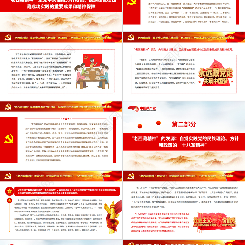 传承“老西藏精神”谱写雪域高原新篇章PPT精品深入学习老西藏精神专题课件