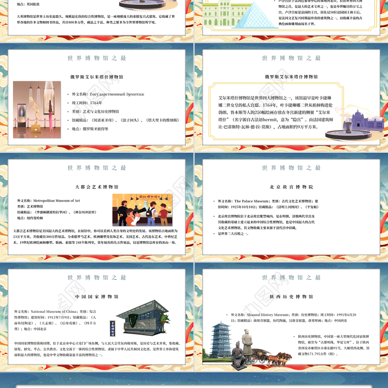 中国卡通风国际博物馆日动态博物馆的力量PPT