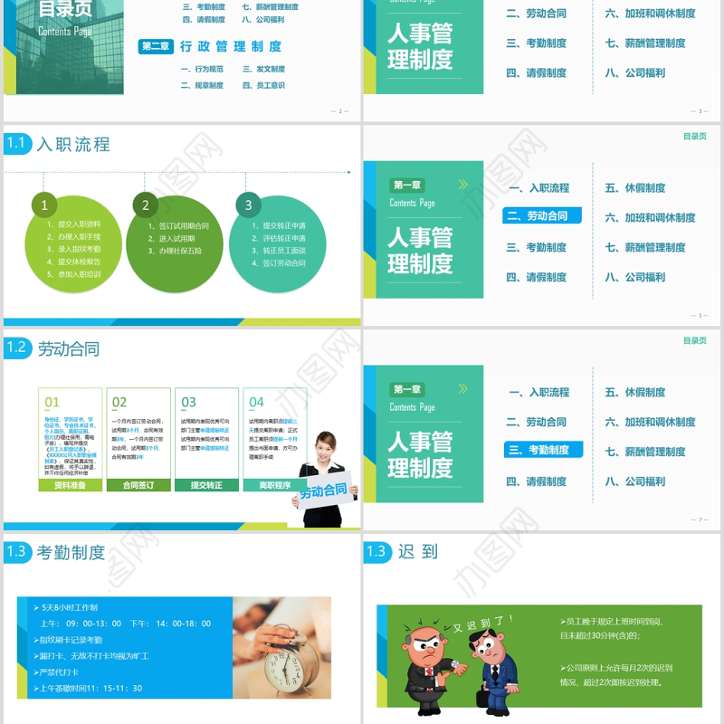 2020入职培训之员工手册PPT