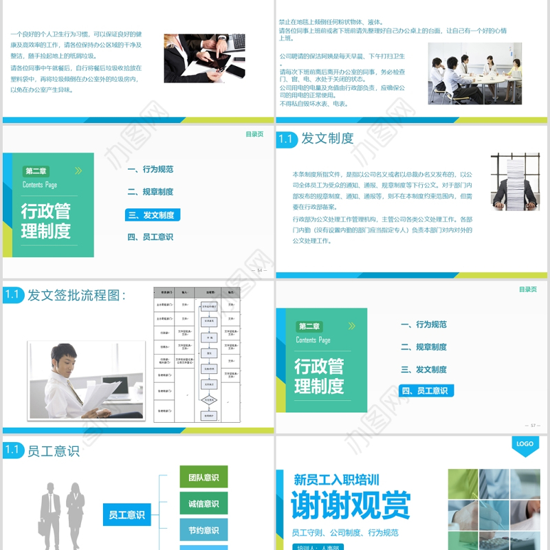 2020入职培训之员工手册PPT