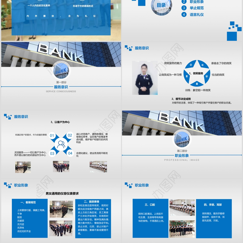2020年银行礼仪培训PPT课件