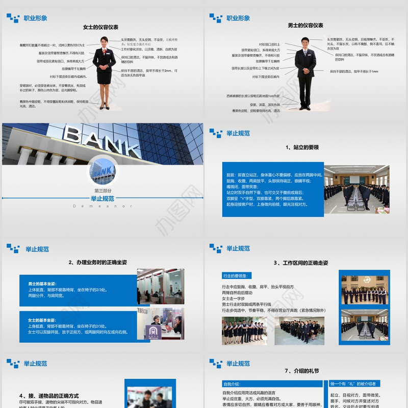 2020年银行礼仪培训PPT课件
