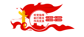 红色四铁过硬部队文化墙军营军队警营文化墙模板下载