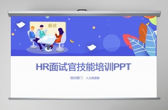 企业培训之HR面试官技能培训PPT课件