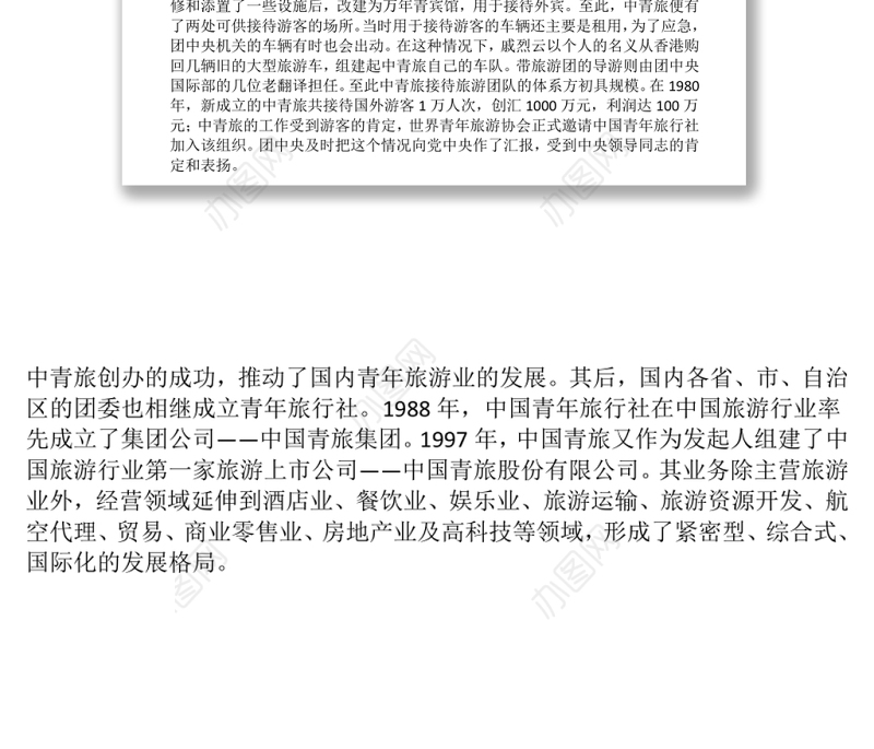 【庆祝建团百年·100个团史故事23】创建中国青年旅行社