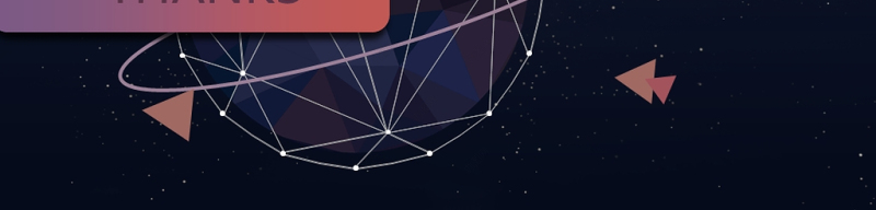 2021商务述职报告PPT科技感星球模板