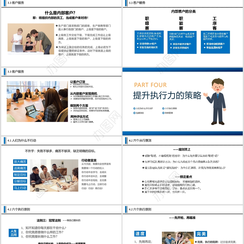 2020打造卓越的执行力PPT模板