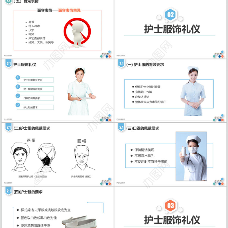 框架超级完整护士礼仪培训PPT