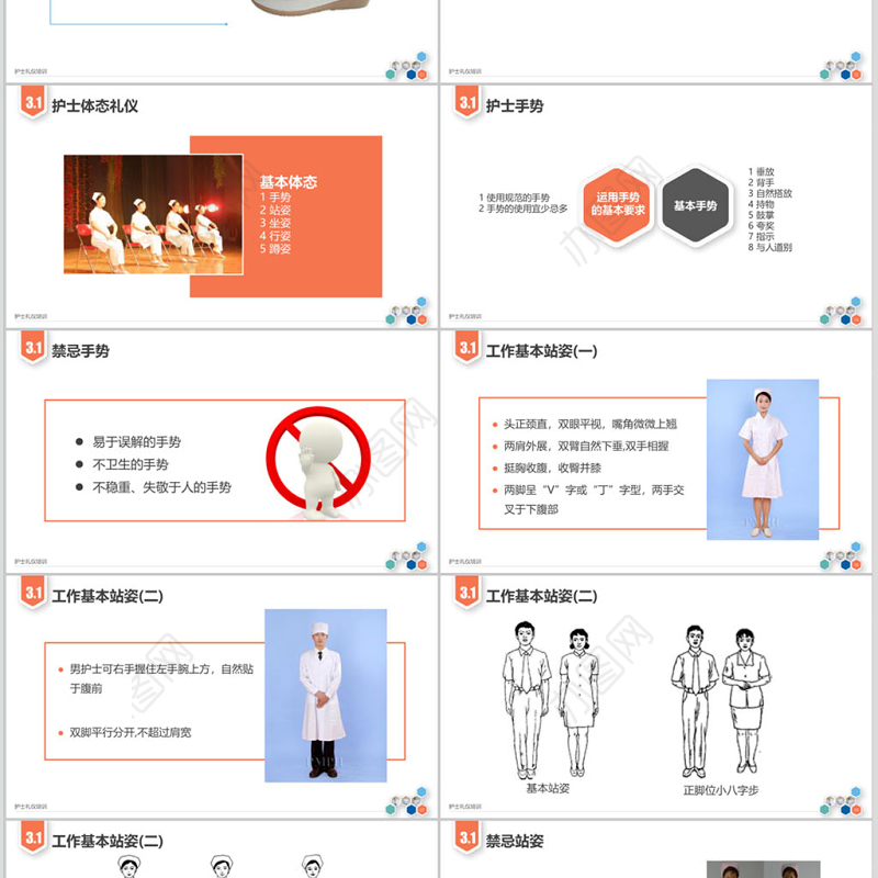 框架超级完整护士礼仪培训PPT