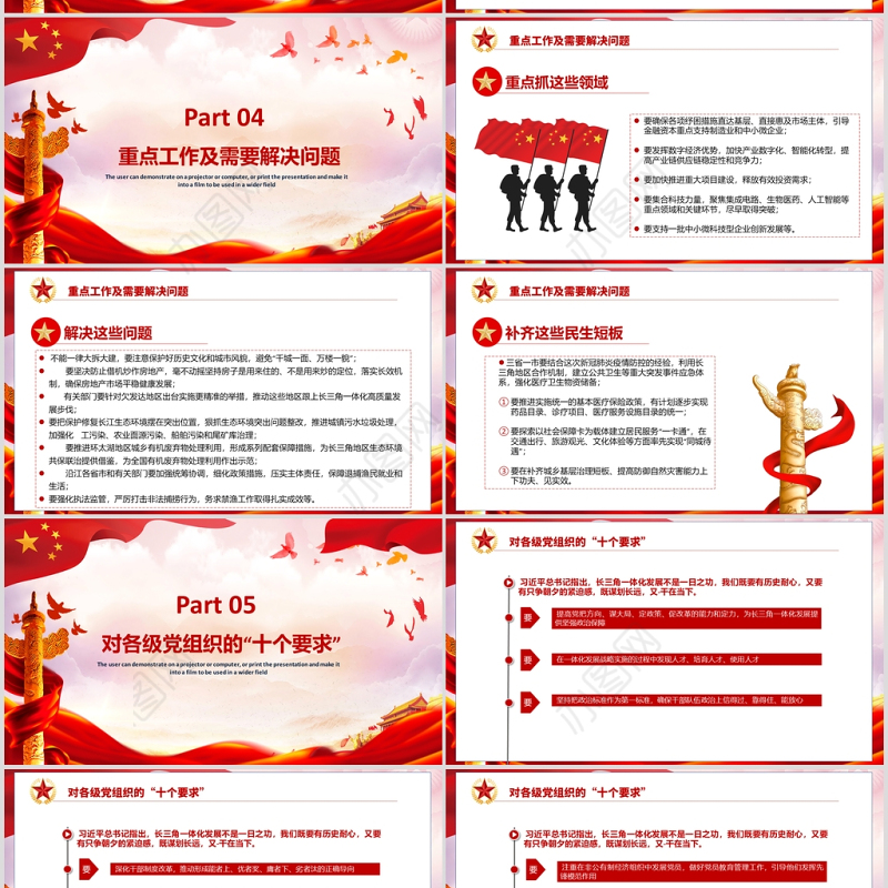 地域党课之深入理解长江三角洲区域一体化发展战略PPT模板