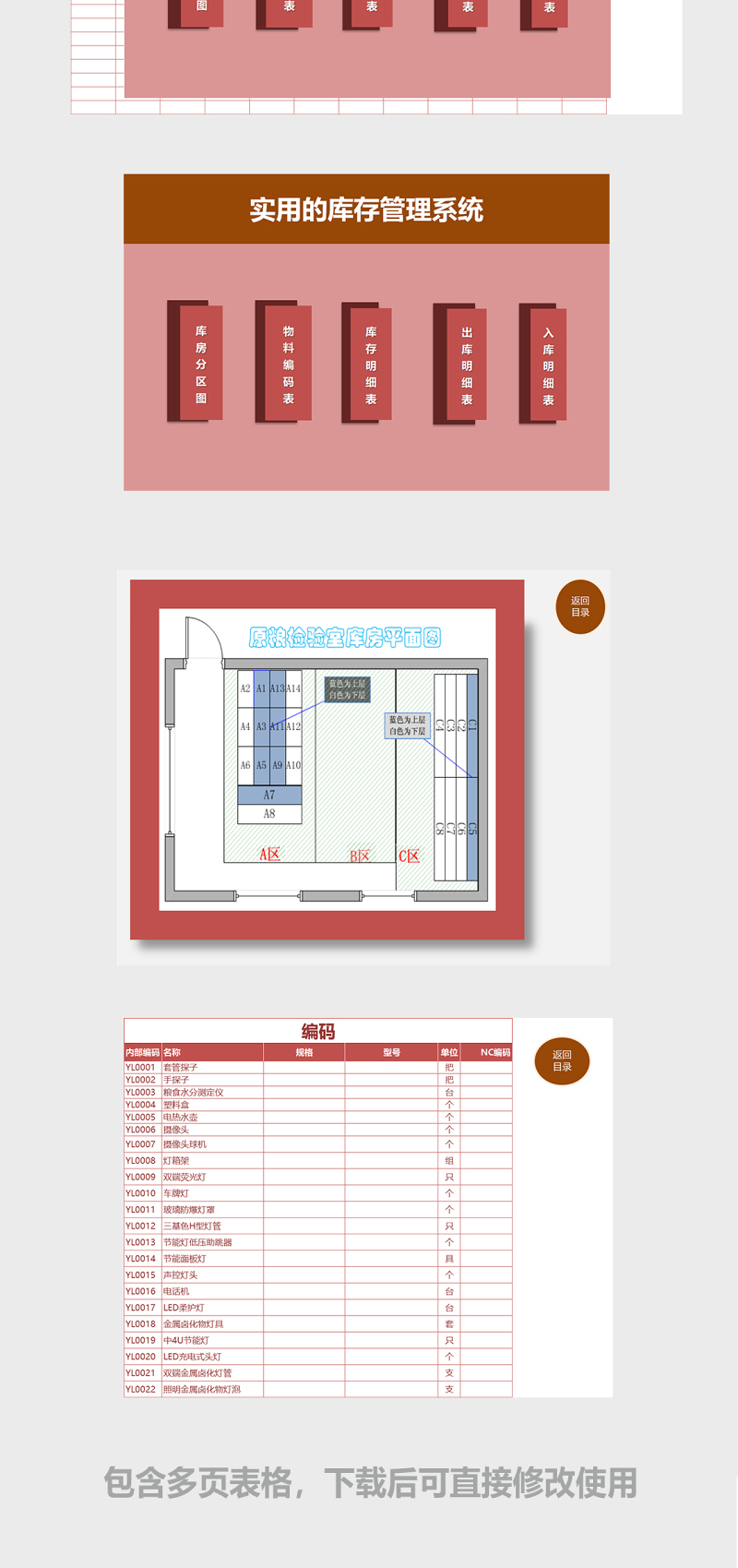 实用的库存管理系统excel表格