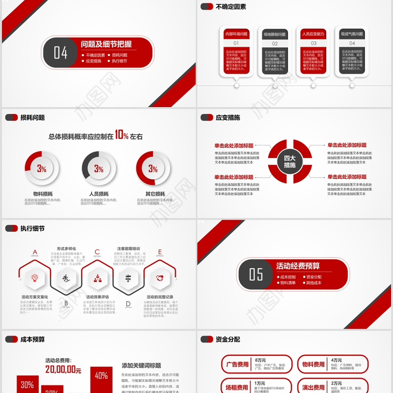手滑活动策划方案书ppt模板幻灯片