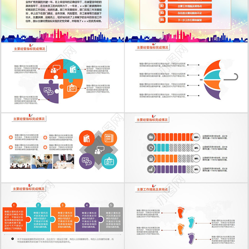 有关梦想和青春的ppt青春正能量励志工作汇报PPT模板幻灯片