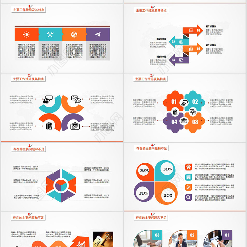 有关梦想和青春的ppt青春正能量励志工作汇报PPT模板幻灯片