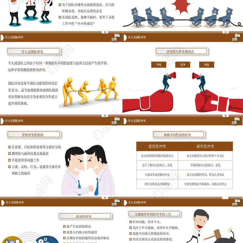 团队建设服务礼仪培训PPT模板