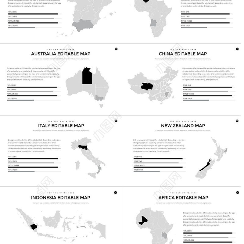 欧美白色简约公司介绍产品介绍商务通用ppt模板幻灯片