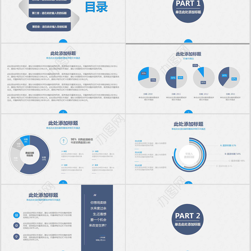 产品介绍电子商务swot分析商业融资PPT模板