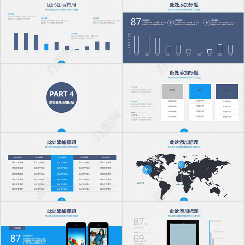 产品介绍电子商务swot分析商业融资PPT模板
