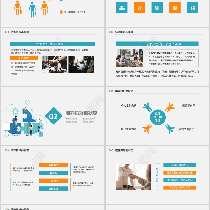 2021如何打造坚实的基层团队公司企业员工培训PPT模板
