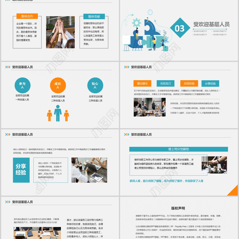 2021如何打造坚实的基层团队公司企业员工培训PPT模板