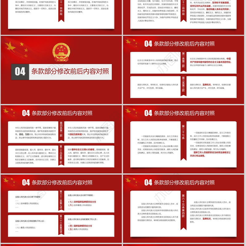 2018宪法修正案学习新宪法PPT