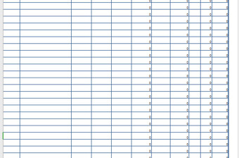 商品库存明细管理表格