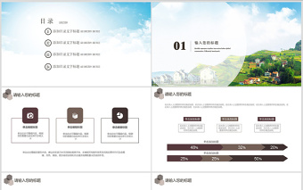 2020大气商业计划书ppt模板